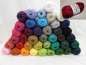 Lang Quattro Farbwahl hochwertige gekämmte Baumwolle mercerisiert uni Wolle