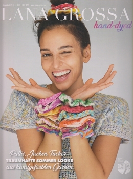 Lana Grossa hand-dyed Ausgabe 2/21 Strickheft