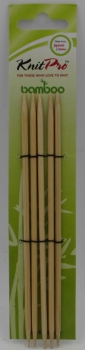 Knit Pro Bambus Nadelspiel 15 cm Länge verschiedene Stärken
