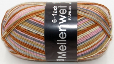 Lana Grossa Meilenweit 6-fach Papillion 150g - freie Farbwahl