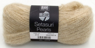 Preview: Lana Grossa Setasuri Pearls 25 g - freie Farbwahl
