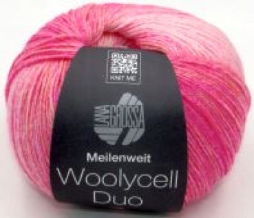 Lana Grossa Meilenweit Woolycell Duo - freie Farbwahl