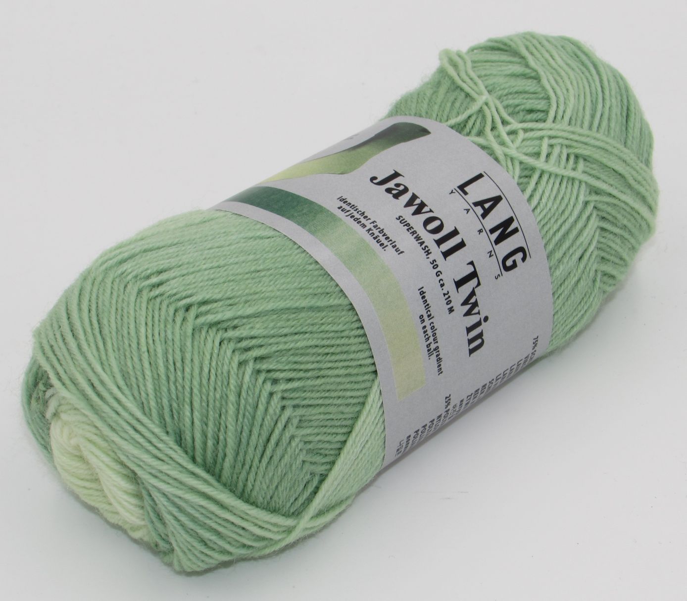 Lang Jawoll Superwash Sockenwolle – 210 M / 50 G, Mit Beigarn Für Ferse & Spitze, Dunkelblau