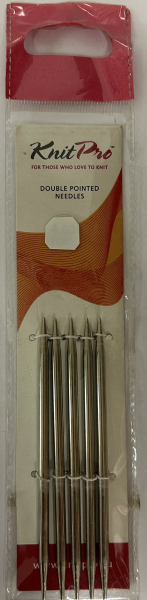 KnitPro Nova Metall Nadelspiel Messing 10 cm
