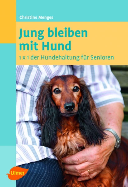 Jung bleiben mit Hund