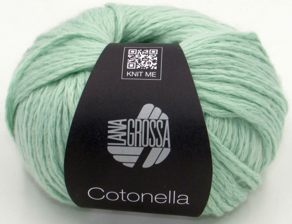 Lana Grossa Cotonella 50g uni, freie Farbwahl