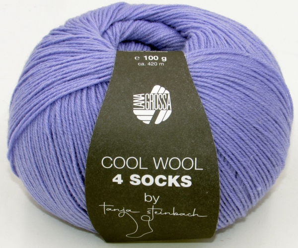 Lana Grossa Cool Wool 4 Socks by Tanja Steinbach - freie Farbwahl