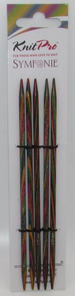 Knit Pro Holz Nadelspiel 15 cm Länge, verschiedene Stärken