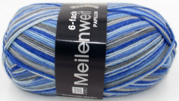 Lana Grossa Meilenweit 6-fach Papillion 150g - freie Farbwahl