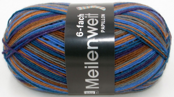 Lana Grossa Meilenweit 6-fach Papillion 150g - freie Farbwahl