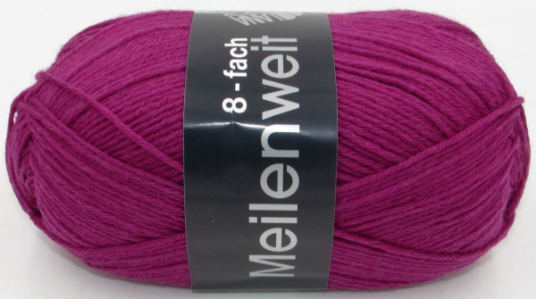 Lana Grossa Meilenweit uni 8-fach 150g - freie Farbwahl