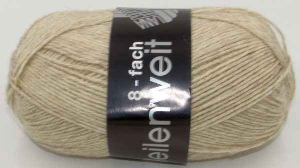 Lana Grossa Meilenweit uni 8-fach 150g - freie Farbwahl