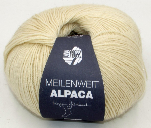 Lana Grossa Meilenweit Alpaca by Tanja Steinbach - freie Farbwahl