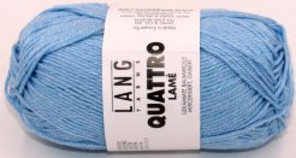 Lang Yarns Quattro Lamé, freie Farbwahl