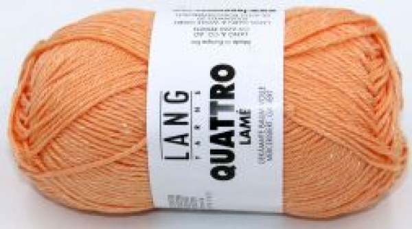 Lang Yarns Quattro Lamé, freie Farbwahl