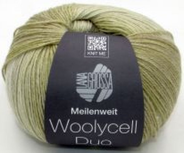 Lana Grossa Meilenweit Woolycell Duo - freie Farbwahl